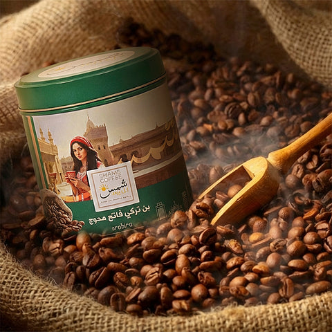 قهوة تركى محوج فاتح بالحبهان