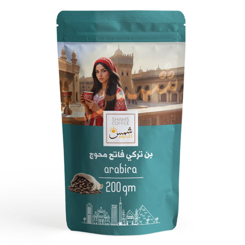 قهوة تركى محوج فاتح بالحبهان